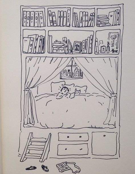 joan avilez Bedroom Illustration Drawings, Pretty Sketches, Sketchbook Art Journal, Art Diary, Sketchbook Art Inspiration, Art Journal Inspiration, Art Block, Doodle Drawings, A Drawing