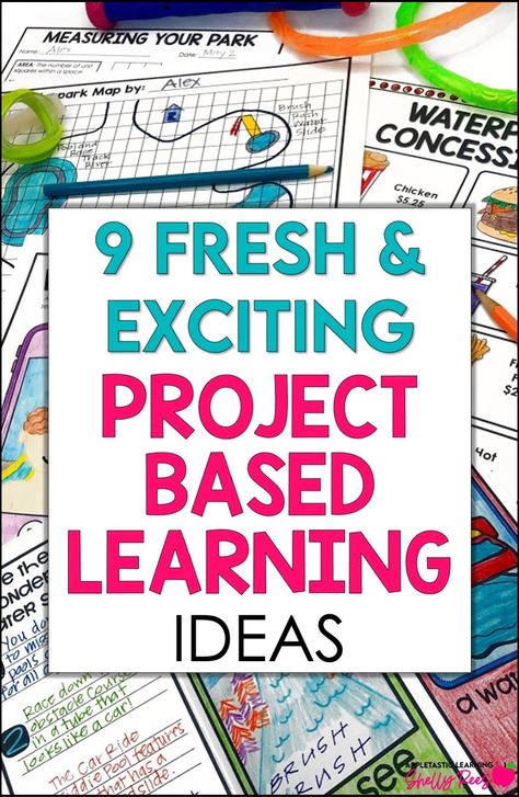 Looking for some fun and engaging PBL project based learning ideas? Get 9 fresh and exciting project based learning activities for elementary and middles school students, as well as homeschool families! From starting a hot cocoa stand to designing a water park to planning a road trip, these PBL projects with math and writing are just the ticket for fun, hands-on learning for kids in 3rd, 4th, and 5th grade classrooms and homeschooling families. Middle School Ela Projects, Pbl Projects Elementary, Project Based Learning Ideas, Project Based Learning Middle School, Math Projects Middle School, Project Based Learning Elementary, First Grade Projects, Cocoa Stand, Project Based Learning Math