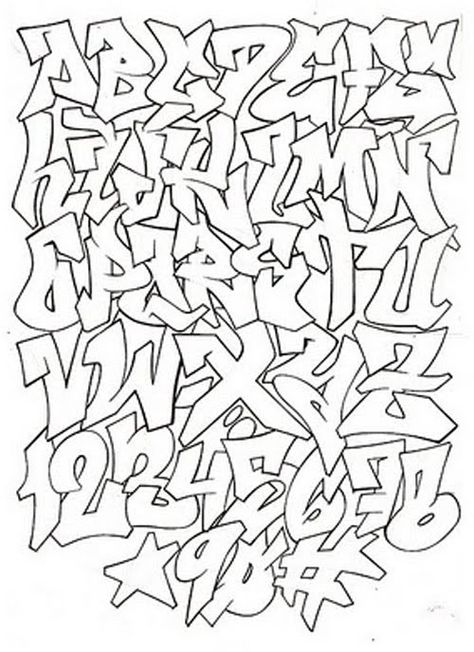 graffiti alphabet for graffiti project Mononoke Anime, Graffiti Alphabet Styles, Alphabet Graffiti, Graffiti Images, Graffiti Names, Graffiti Lettering Alphabet, Graffiti Art Letters, Graffiti Wildstyle, Graffiti Text