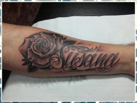 Looking for inspiration for name tattoos for men? Check out these 11 unique and creative ideas and designs. Whether you're honoring a loved one or showcasing your own name, these tattoo ideas are sure to impress. Find the perfect design for your next ink session! Tattoo Ideas For Men Name, Mom Name Tattoo For Men, Moms Name Tattoo Ideas Men, Tattoo About Mom, Unique Name Tattoos, Mom Tattoo For Men, Last Name Tattoos For Men, Name Tattoos For Men Forearm, Forearm Name Tattoos