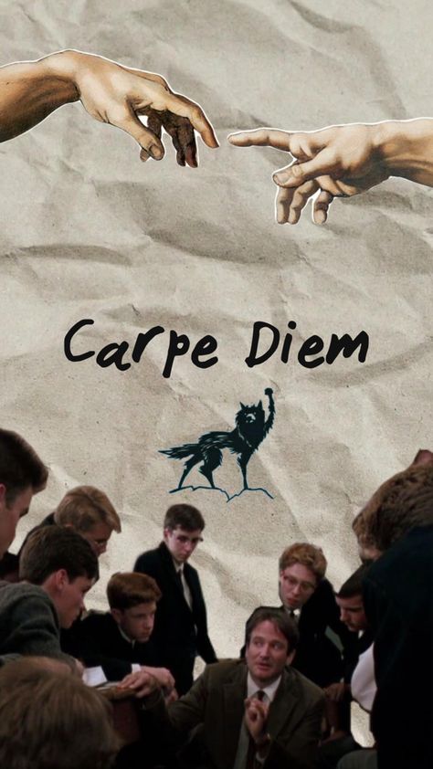 Carpe Diem Wallpaper, Dead Poets Society, Carp, Poets, Aesthetic Wallpapers, Film, Movie Posters, Film Posters