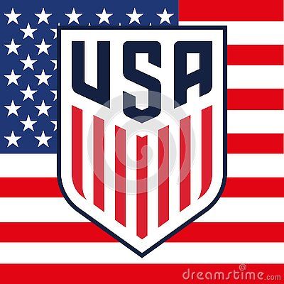 usa-football-federation-logo-national-flag-united-states-america-fifa-world-cup-2022-illustration Usa World Cup 2022, 2022 Illustration, Usa World Cup, Usa National Team, Flag Signs, States In America, World Cup 2022, Football Logo, Soccer Club