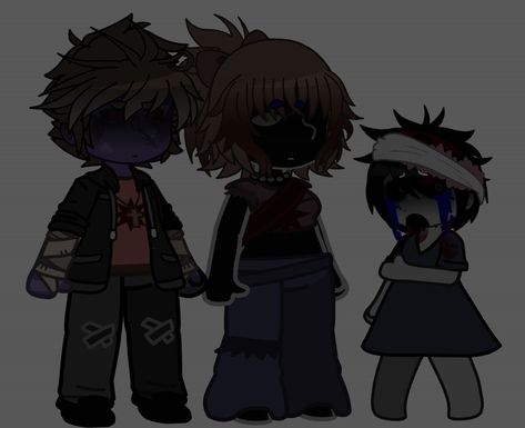 Cc Gacha Club Fnaf, Fnaf Realistic, Afton Siblings, Gacha Club Fnaf, Cc Afton, Gacha Styles, Fnaf Gacha, Family Songs, Afton Family