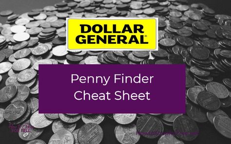 A MUST Have for Penny Shopping ~ The Dollar General Penny Finder Cheat Sheet | How to Shop For Free with Kathy Spencer Penny List Dollar General, Dollar General Penny Items 2023, Dollar General Penny Items, Dollar General Couponing, Remove Deodorant Stains, Dollar General Store, Life Cheats, Budgeting Ideas, Stock Pile