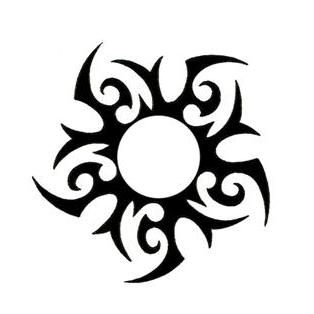 Sun Tattoo Design, Tattoo Sonne, Tato Ikan Koi, Circular Tattoo, Sun Tattoo Designs, Ikan Koi, Cricut Images, Sun Tattoos, Celtic Tattoos