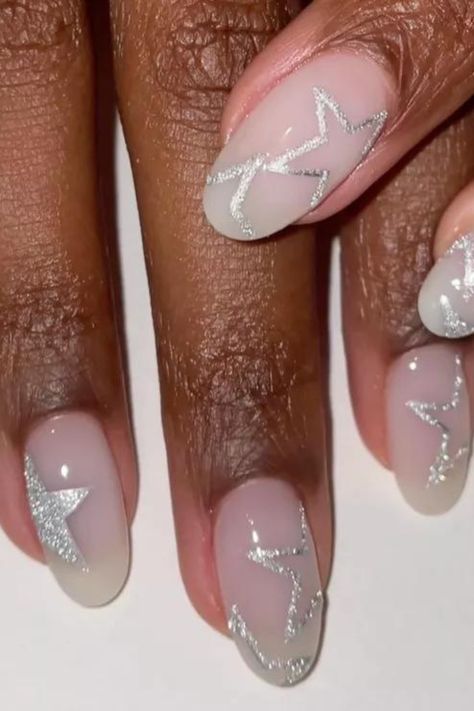 Eyesight Problems, Stars Nails, Diamond Nail Designs, Unghie Sfumate, Nagel Tips, Colorful Nails, Smink Inspiration, Summery Nails, Gem Nails