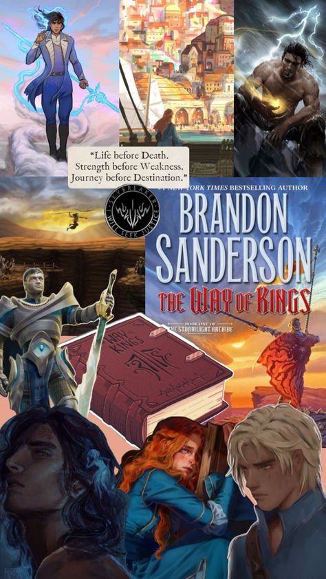 The way of kings Brandon Sanderson book aesthetic Kings Aesthetic, Way Of Kings, Brandon Sanderson Stormlight Archive, The Way Of Kings, Stormlight Archive, Archive Books, Brandon Sanderson, Book Log, King Book