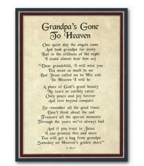 Grandfather Quotes, Grandpa Quotes, Inspirational Readings, Grandparents Quotes, Loved One In Heaven, Now Quotes, Miss You Dad, Heaven Quotes, Fathers Day Quotes