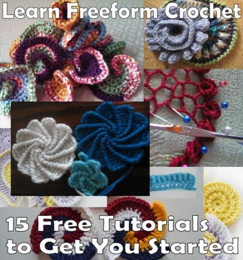 Learn Freeform Crochet - 15 Free Tutorials Free Form Crochet, Get You, Crochet Geek, Crochet Faces, Crocheted Items, Form Crochet, To Get, Freeform Crochet, Crochet Instructions