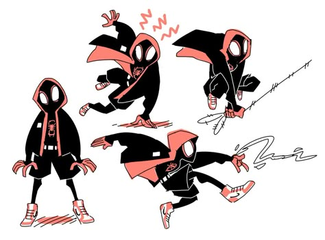 Jack "Pink Boi" McGee on Twitter: "i was intimidated to draw hoodie miles but it turns out im great at it!… " Draw Hoodie, Spiderverse Art, Spiderman Sketches, Looking For Work, 8bit Art, Spiderman Artwork, Spider Art, Spiderman Art, Cartoon Character Design