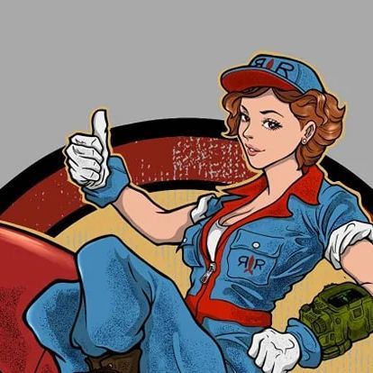 Fallout Fan Art on Instagram: "Drive in, fly out! 🚀
Art by Free Hand Digital on Facebook

#fallout #redrocket" Fallout Pinup, Fallout Girl Art, Fallout New Vegas Veronica, Fallout New Vegas Comic, Fallout Hold Up Memes, Fallout Hold Up Meme, Fallout Fan Art, Fallout, Pin Up