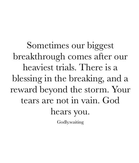 Godly waiting💕 on Instagram: “He hears your prayers. He hears your heart, and he’s working on all of them 💕 . . . #God #jesus #christ #christianquotes #christian #bible…” Surely My Lord Hears All Prayers, He Is Special Quotes, Seeking God With All Your Heart, God Hears You, God’s Blessings, Bless Your Heart Quotes, God Knows My Heart, God Knows Your Heart, Waiting Quotes