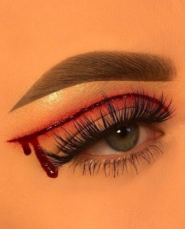 Holoween Idea Makeup, Halloween Sfx Makeup Men, Easy Halloween Makeup Devil, Glamour Halloween Makeup, Easy Devil Makeup Halloween, Friday The 13th Makeup Looks, Scream Make Up Looks, Easy Freddy Krueger Makeup, Kiss Marry Kill Makeup