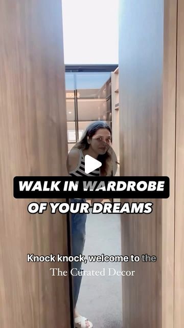 Grishma Shah | Interior Designer & Influencer🧿 on Instagram: "Comment ‘Part 2’ for more ✨  Follow @thecurateddecor for design inspiration & tips 🤎  Walk in wardrobe @pluschliving  Interiors, interior design, interior designer, interior stylist, interior inspiration, wardrobe goals, wardrobe inspo, walk in wardrobe, closet envy, dreamy wardrobe, couple wardrobe, his and her wardrobe, male and female wardrobe, wardrobe must haves, wardrobe mistakes, wardrobe accessories, master bedroom, dream wardrobe, wardrobe design, wardrobe layout, bedroom, innovations, smart homes, female closet, closet, vanity, walk in wardrobe tour, concealed cupboard, wardrobe ideas, storage space, hidden storage, built in wardrobe, clever storage, watch winders, hidden locker, pull out drawer, accessories drawer, Bedroom Smart Ideas, Hidden Wardrobe Storage, Walk In Closet Designs Layout Built Ins, Walking Wardrobe Design Bedroom, Female Wardrobe Design Ideas, Cupboard Wardrobe Ideas, Neatsmith Wardrobe, Inside Wardrobe Ideas, Hidden Storage In Wardrobe