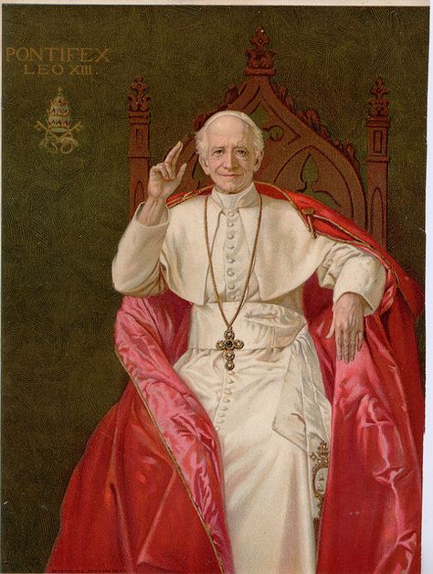 St. Leo XIII of the St. Michael Prayer and lover of the rosary Pope Leo Xiii, Art Conference, Santi Cattolici, Pope Leo, Pope Benedict Xvi, Pope Benedict, Catholic Images, Religious Images, Roman Catholic Church