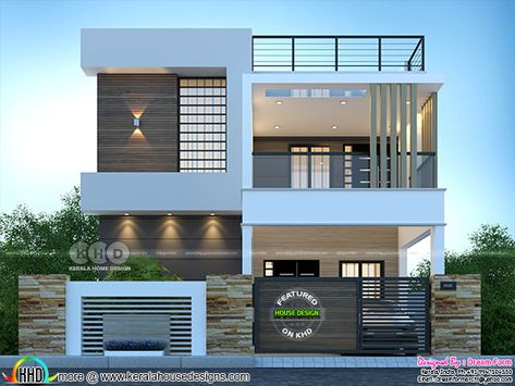 House Rendering, Arsitektur Art Deco, 2 Storey House Design, Small House Front Design, Small House Elevation, Contemporary House Exterior, Modern Small House Design, Small House Design Exterior, Best Modern House Design