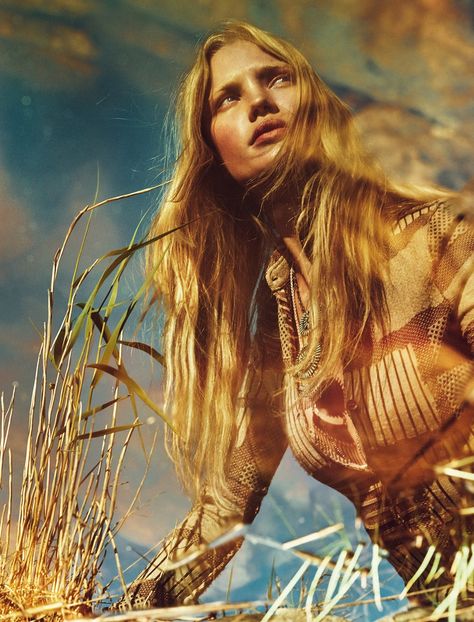 Camilla Christensen in ELLE Sweden October 2015 Editorial Photoshoot Camilla Christensen, Nature Editorial, Mode Poses, Clemence Poesy, Frida Gustavsson, Edita Vilkeviciute, Photo Hacks, Mode Editorials, Foto Portrait