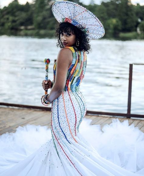 9 Style Inspirations for Zulu Wedding Dresses – Clipkulture South African Traditional Dresses Zulu, African Traditional Dresses Zulu, Zulu Traditional Wedding Dresses, Wedding Dresses South Africa, Zulu Bride, Zulu Traditional Wedding, Zulu Traditional Attire, Zulu Wedding, South African Traditional Dresses