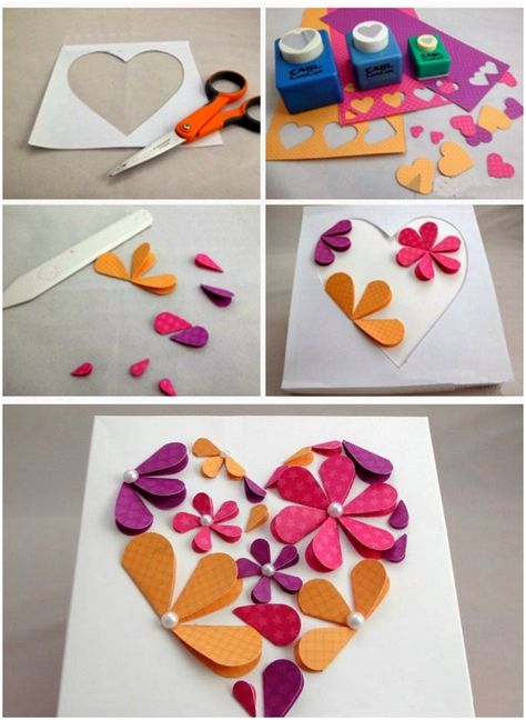 Construction Paper Flowers, Kraf Kertas, Construction Paper Crafts, Folding Origami, Paper Flower Crafts, Flower Paper, Paper Flowers Craft, Paper Art Craft, 3d Paper Crafts