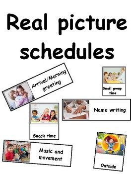 Classroom schedule with real photos. made in two different formats. Classroom Schedule Display Preschool, Visual Cards For Preschool, Preschool Visual Schedule Free Printable, Pre K Schedule Daily Routines, Kindergarten Circulum, Daycare Decorations, Class Garden, Visual Schedule Preschool, Classroom Daily Schedule