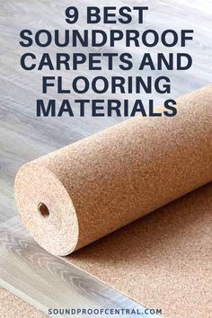 How To Soundproof A Room, Sound Dampening Ideas, Carpet For Dogs, Carpet Tiles Ideas, Sound Proofing A Room, Insulation Ideas, Sound Proof Flooring, Podcast Room, Carpet Options