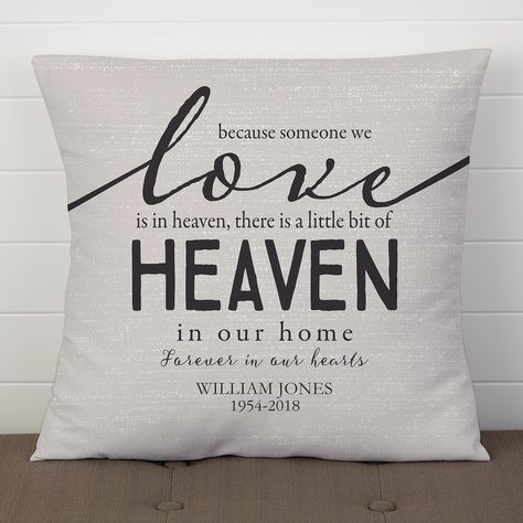 Memorial Pillows, Memorial Pillow, Memory Garden, Mother Poems, Beautiful Verses, Burlap Garden Flags, Birthday In Heaven, Linen Pattern, Light Shadow