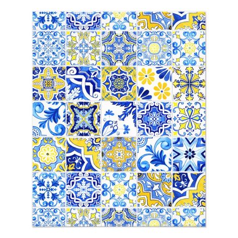 Amalfi Coast Tiles, Positano Invitation, Positano Decor, Blue Tile Wedding, Wedding Invitation Flyer, 17th Birthday Party Ideas, Tile Wedding, Italian Tiles Pattern, Blue Pallets