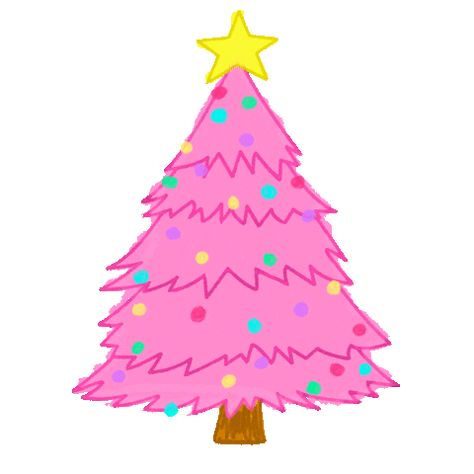 Pink Christmas Tree with colorful pastel flashing lights for #instagramstories. Created by Tom Windeknecht via GIPHY. #pinkchristmas #christmastree #pink Christmas Tree Animation, Tree Animation, Giphy Stickers, Christmas Tree Gif, Xmas Gif, Merry Christmas Sticker, Gif Sticker, Tree Lanterns, Bts Christmas