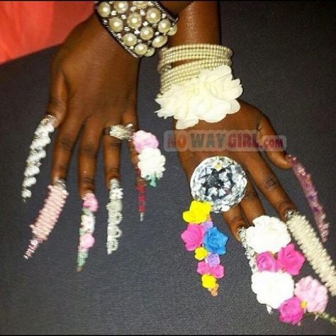 Ratchet Ratchet Nails, Wild Nails, Crazy Nail Art, Funny Statements, Wacky Hair, Crazy Nails, Exotic Nails, Nail Fashion, The Claw