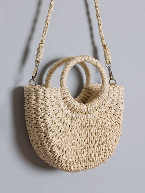 Paper Plain, Vacation Bag, Straw Beach Bag, Straw Tote Bag, Wicker Bags, Mini Bows, Raffia Bag, Twilly, Straw Tote