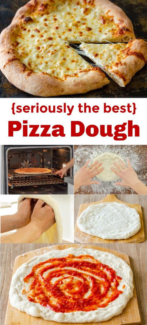 Best Pizza Crust, The Best Pizza Dough, Best Pizza Dough Recipe, Pizza Vegetariana, Resep Pizza, Pizza Roll, Best Pizza Dough, Best Homemade Pizza, Pizza Fatta In Casa