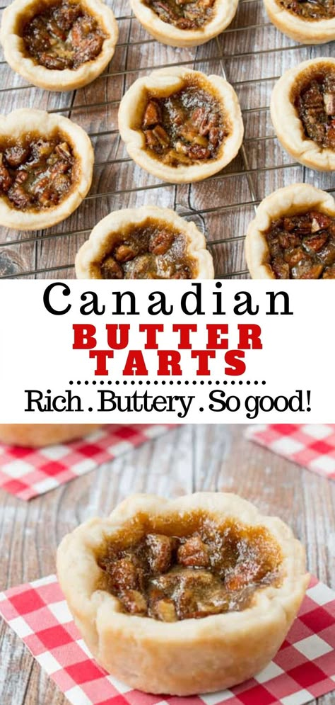 Pastry Tart Shells, Best Butter Tart Filling, Butter Tart Pie Recipe, Best Tart Shell Recipe, Pastry Shell Recipe, Butter Tart Cupcakes, Butter Tart Shells Recipe, Butter Tart Pastry Recipe, Buttertart Squares Easy