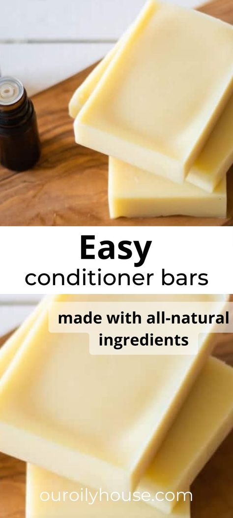 Homemade conditioner bars are easy to make and will leave your hair soft and smooth. Learn how to make the best DIY conditioner bars with all-natural ingredients that actually work! Conditioner Bar Recipe, Hair Conditioner Recipe, Homemade Hair Conditioner, Diy Shampoo Recipe, Diy Shampoo Bar, Hair Conditioner Bar, Homemade Conditioner, Diy Conditioner, Shampoo Bar Recipe