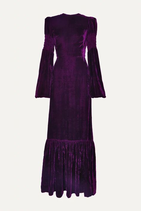 Susie Cave, Vampire's Wife, The Vampires Wife, Velvet Maxi, Velvet Maxi Dress, Her Closet, Vintage Inspired Dresses, Velvet Fashion, Purple Velvet