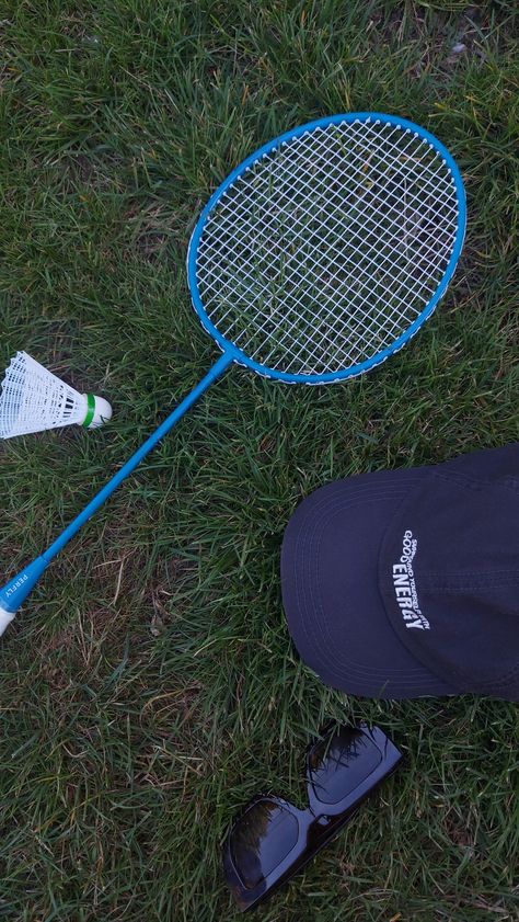 Badminton Racket Aesthetic, Playing Badminton Aesthetic, Badminton Aesthetic, Playing Badminton, Pinterest Predicts, Views Video, Wallpaper Girly, Cool Skateboards, Day Camp