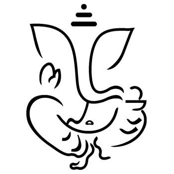 Ganesh Vector, Ganesh Logo, Indian Elephant Drawing, Ganpati Drawing, Ganesha Sketch, Ganesh Design, People Celebrating, God Ganesh, Ganesha Drawing