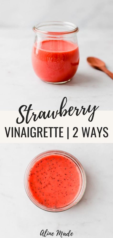 Strawberry Vinegarette, Strawberry Poppyseed Dressing, Strawberry Vinaigrette Dressing, Amazing Dips, Strawberry Salad Dressing, Vinaigrette Dressing Recipe, Strawberry Vinaigrette, Creamy Salad Dressing, Poppyseed Dressing