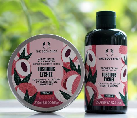 The Body Shop Logo, Shampoo Packaging Design, Body Cream Packaging, Shower Gel Packaging, The Body Shop Makeup, Shampoo Packaging, Body Shop At Home, Shower Cream, Skincare Packaging