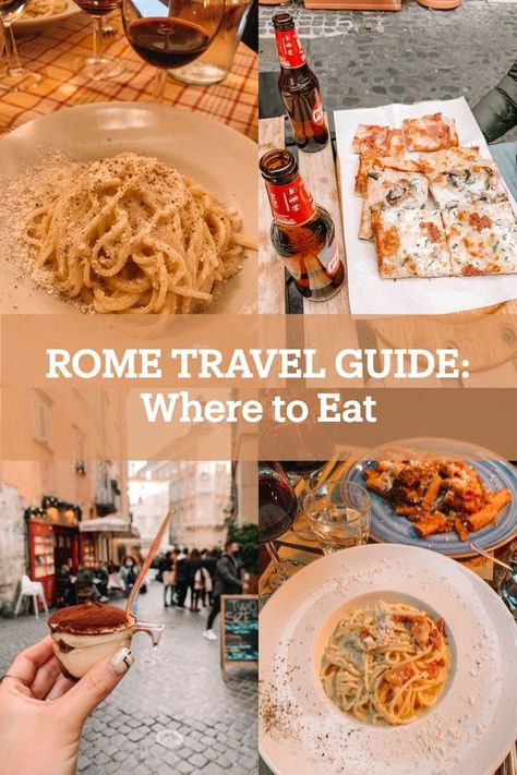 Rome Best Places To Eat, Rome Italy Restaurants, Best Places To Eat In Rome Italy, Where To Eat In Rome Italy, Best Pasta In Rome, Best Rome Restaurants, Eating In Rome, What To Eat In Rome, Restaurants In Rome Italy