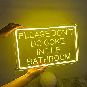 Bathroom Neon Sign, Bathroom Led, Man Cave Wall Decor, Game Room Bar, Neon Signs Home, Neon Sign Bedroom, Novelty Lighting, Led Neon Lighting, Neon Light Signs