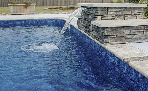 Hampton Pool, Tile Border, Pool Stuff, Vinyl Pool, Pool Liner, Pool Liners, Pool Outdoor, Swimming Pools Inground, Custom Pools