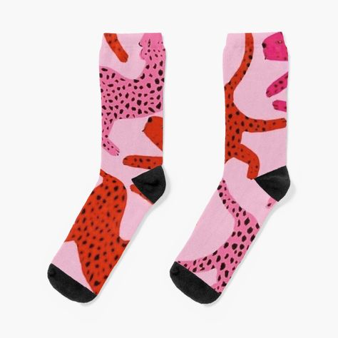 Super soft all-over printed knit socks with extra cushioning in the sole. Suitable for men and women. Leopard Mc Ideas, Animal Print Socks, Scandinavian Fashion, Slipper Socks, Designer Socks, Knit Socks, Socks For Sale, Crew Socks, Knitting Socks