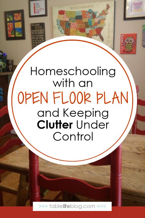 Do you live in a home with an open floor plan? If so, you know the challenges of homeschooling when there are no walls to hide the projects, lessons in progress, and supplies needed for daily homeschool life.   #homeschoolroom #homeschooling #learningathome #homeschoolspace #homeschoolorganization Plan Life, Homeschool Room Organization, Homeschool Hacks, Book Baskets, Home Schooling, Homeschool Life, Homeschool Help, Homeschool Planning, Homeschool Organization