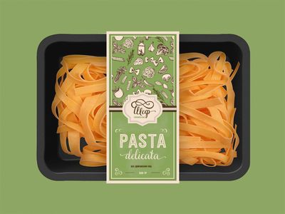 Chef Pasta package Chef Pasta, Beautiful Pasta, Pasta Packaging, Food Delivery Packaging, Frozen Food Packaging, Pasta Box, Healthy Food Logo, Pasta Bar, Food Graphic Design