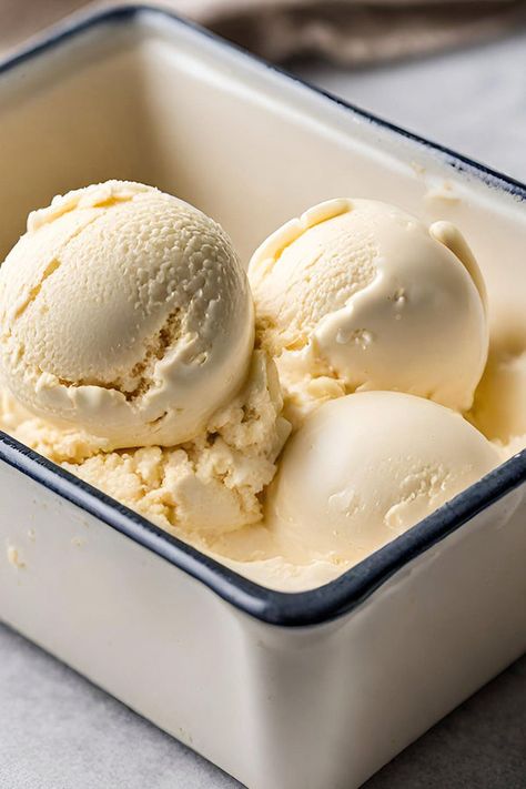 3 Ingredient Vanilla Bean Ice Cream Vanilla Bean Paste, Bean Ice Cream, Ice Cream Ingredients, Vanilla Paste, Vanilla Bean Ice Cream, Ice Lolly, Cream Desserts, Ice Cream Desserts, Bean Paste