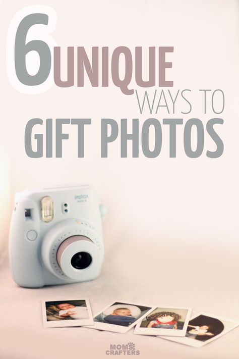 Photo gifts make some of the most meaningful gift ideas, but you can go further from a framed print. From DIY ideas to classes, these six alternative ways to gift photos will definitely be loved! #ad #WonderPhotoShopNYC Meaningful Gift Ideas, Family Photo Gifts, Photo Gifts Diy, Gifts For Disney Lovers, Best Photo Frames, Photo Frame Gift, Unique Gift Wrapping, Daycare Activities, Diy Gifts For Friends