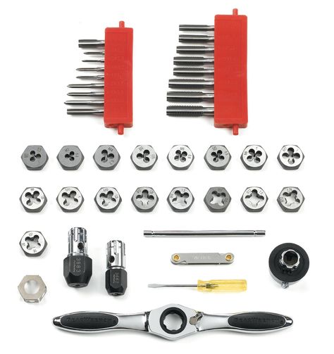 GearWrench 3886 Tap and Die 40 Piece Set Metric >>> For more details, browse through photo link. (This is an affiliate link). Guide System, Woodworking Tools, Wrench, Carbon Steel, Tap, Tools, Van