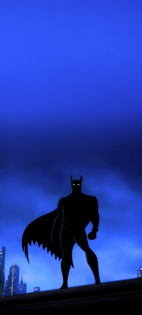 Batman: Caped Crusader Black Graphic Design Wallpaper, Caped Crusader Batman, Blue Batman Wallpaper, Batman The Caped Crusader, Batman Caped Crusader Animated Series, Batman Art Wallpapers, Batman Animated Wallpaper, Dark Batman Wallpaper, Batman Caped Crusader