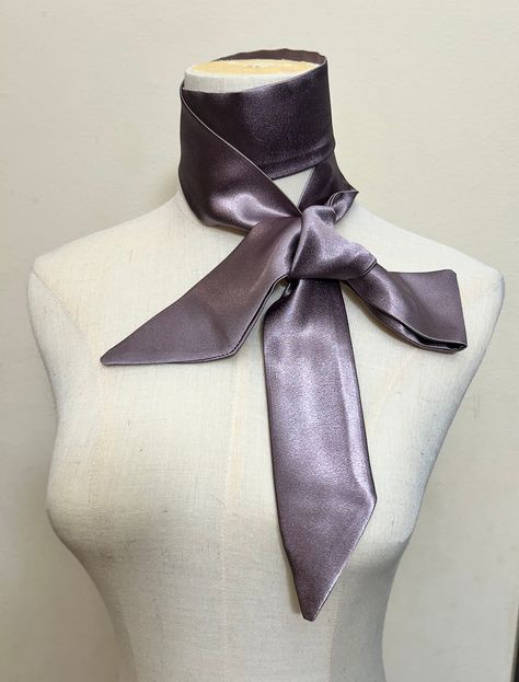 Bridesmaid Scarves, Hell Lila, Bow Scarf, Silk Scarf Hair, Scarf Hair, Purple Scarves, Bows Hair, Scarf Silk, Silk Hair