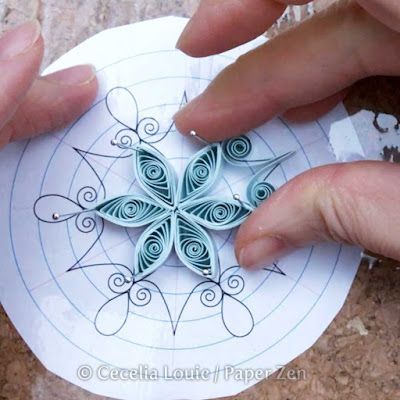 Free Quilling Patterns, Quilling Patterns Tutorials, Diy Quilling Crafts, Grid Template, Neli Quilling, Quilling Pattern, Paper Quilling For Beginners, Paper Quilling Tutorial, Paper Quilling Flowers